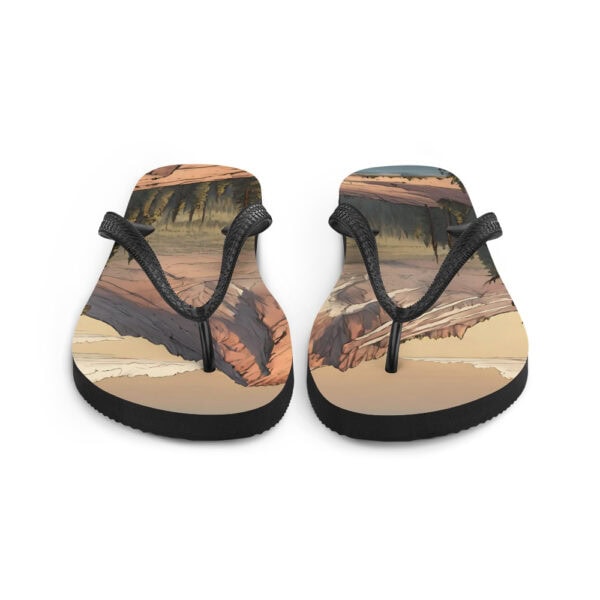 Lassen Volcanic National Park Flip-Flops - Image 4