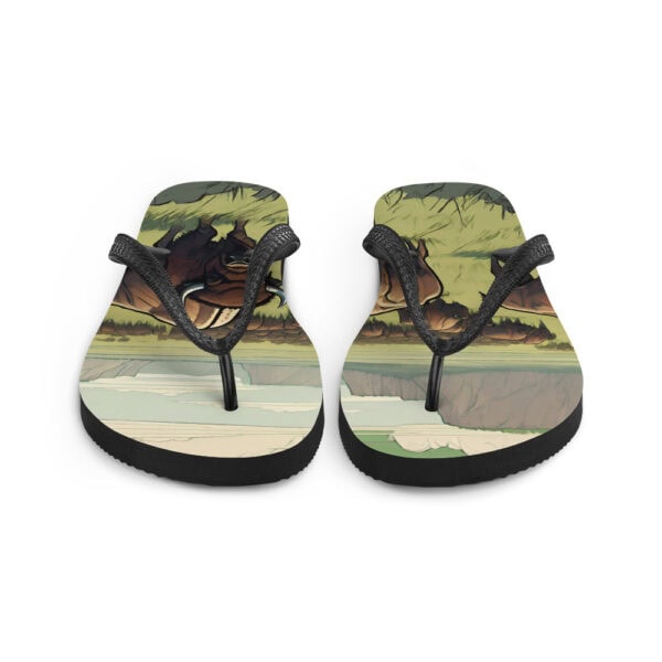 Theodore Roosevelt National Park Flip-Flops - Image 4