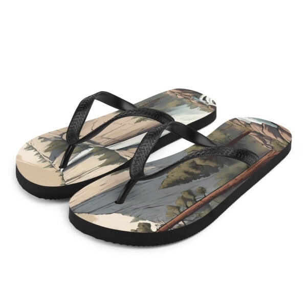 Yosemite National Park Flip-Flops - Image 2