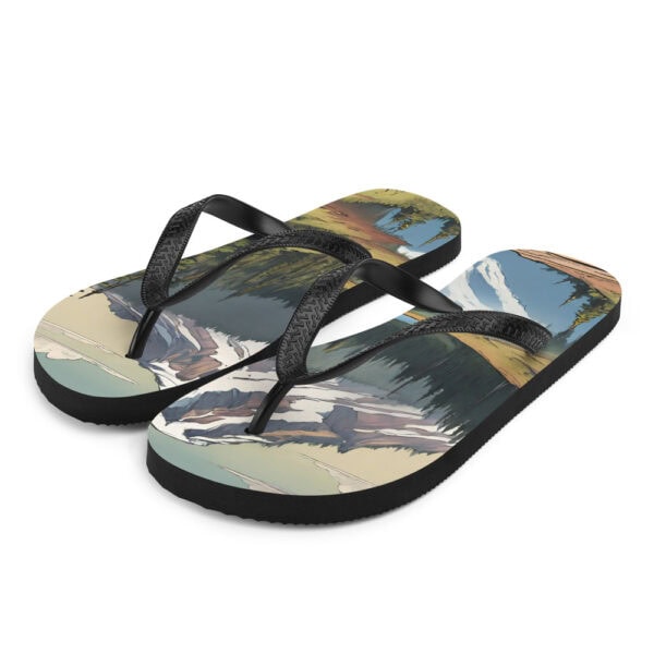 Mount Rainier National Park Flip-Flops - Image 2