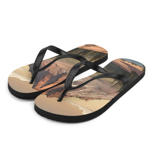 Lassen Volcanic National Park Flip-Flops - Image 2
