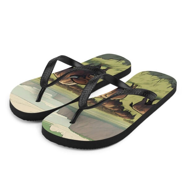 Theodore Roosevelt National Park Flip-Flops - Image 2
