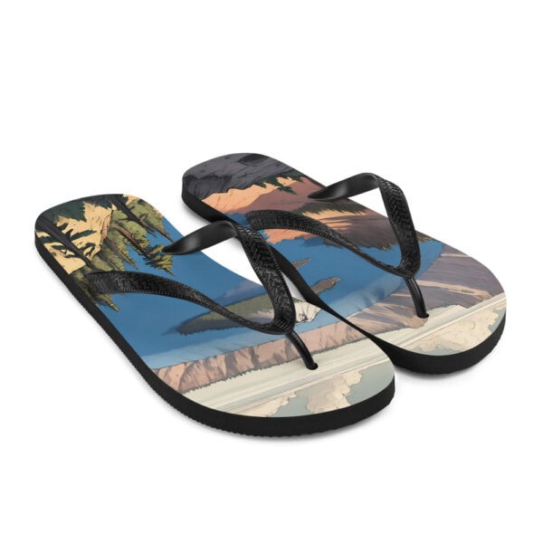 Crater Lake National Park Flip-Flops - Image 7