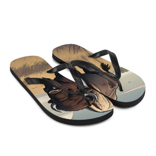 Wind Cave National Park Flip-Flops - Image 7