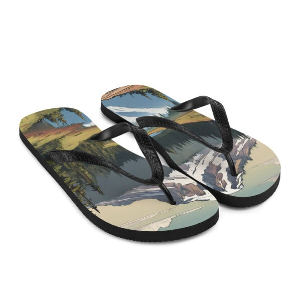 Mount Rainier National Park Flip-Flops - Image 7