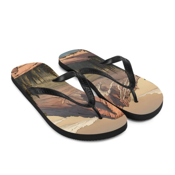 Lassen Volcanic National Park Flip-Flops - Image 7