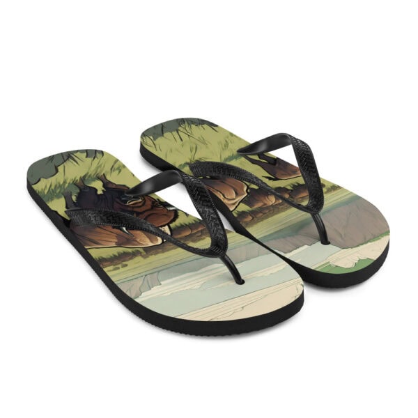 Theodore Roosevelt National Park Flip-Flops - Image 7