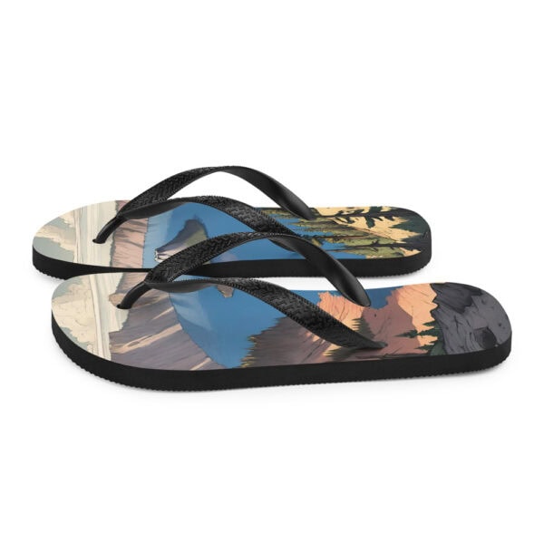 Crater Lake National Park Flip-Flops - Image 5