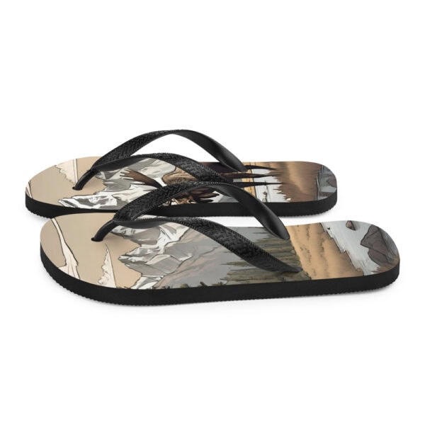 Grand Teton National Park Flip-Flops - Image 5