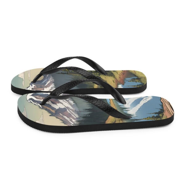 Mount Rainier National Park Flip-Flops - Image 5