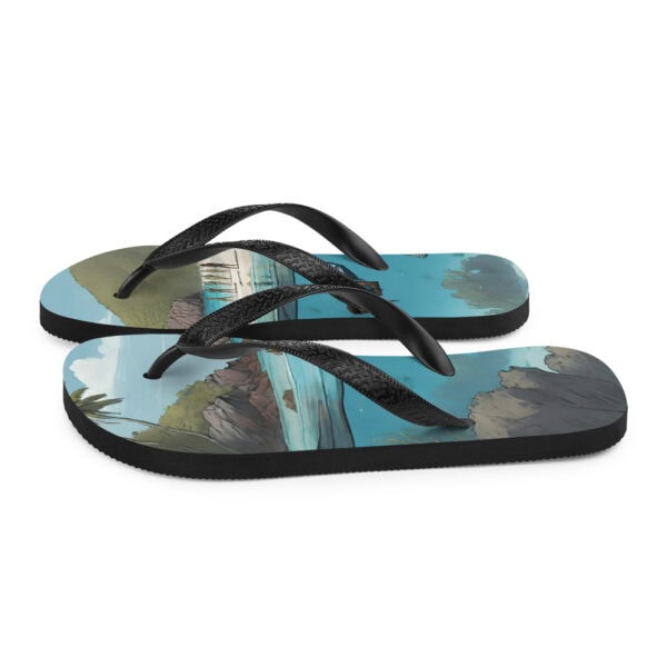 Virgin Islands National Park Flip-Flops - Image 5