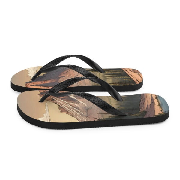 Lassen Volcanic National Park Flip-Flops - Image 5