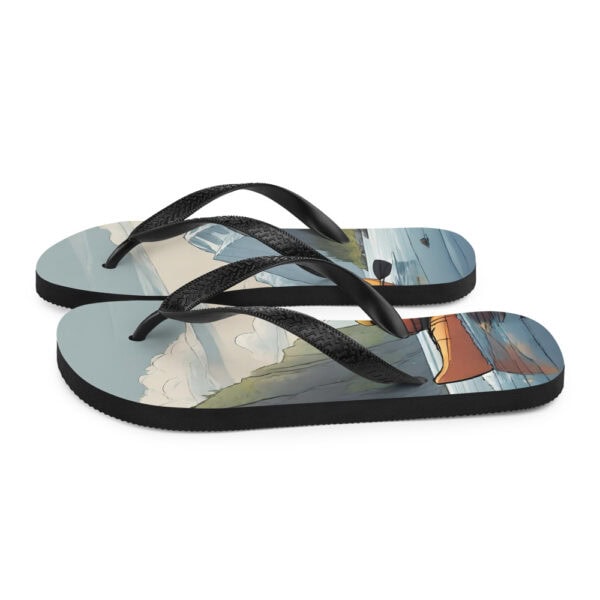 Kenai Fjords National Park Flip-Flops - Image 5
