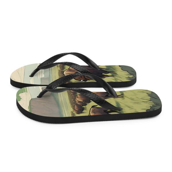 Theodore Roosevelt National Park Flip-Flops - Image 5