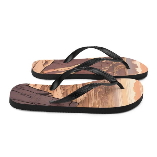 Badlands National Park Flip-Flops - Image 6