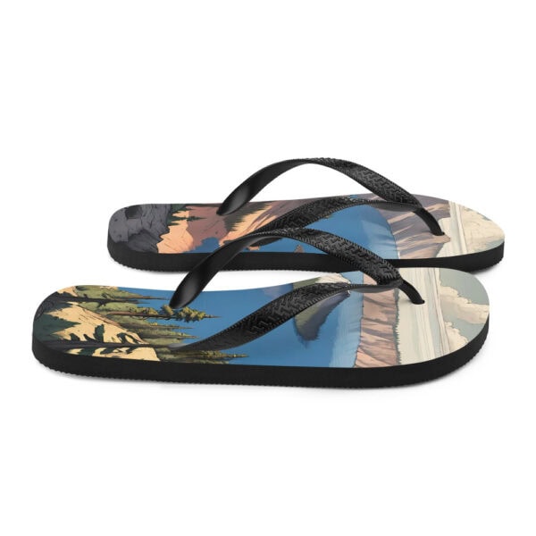 Crater Lake National Park Flip-Flops - Image 6