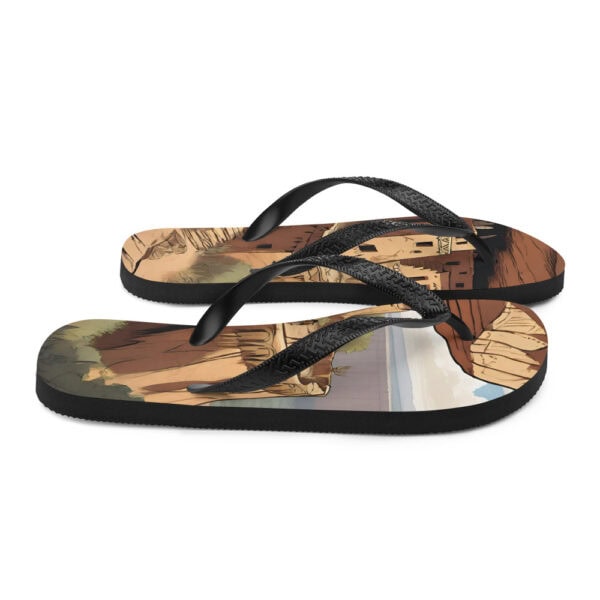 Mesa Verde National Park Flip-Flops - Image 6