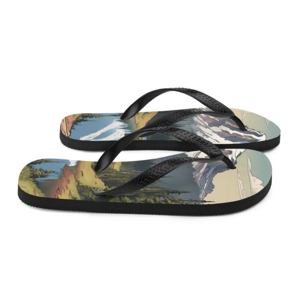 Mount Rainier National Park Flip-Flops - Image 6