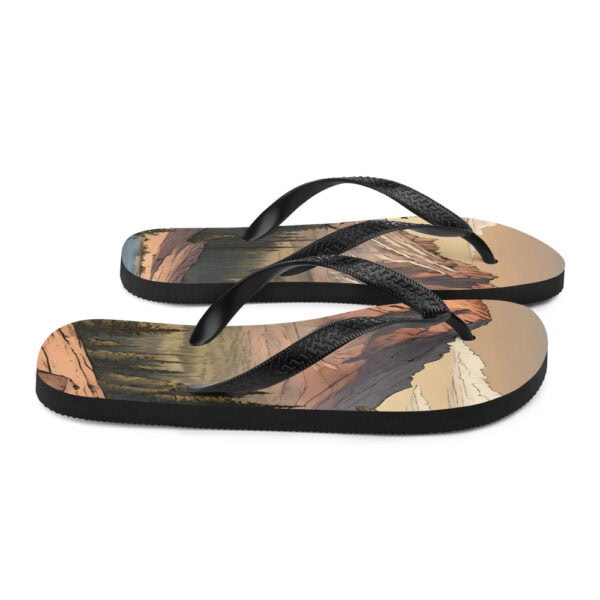 Lassen Volcanic National Park Flip-Flops - Image 6