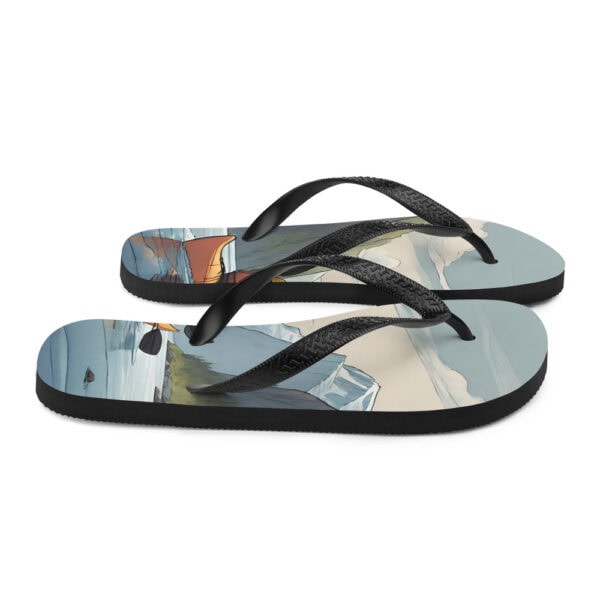 Kenai Fjords National Park Flip-Flops - Image 6