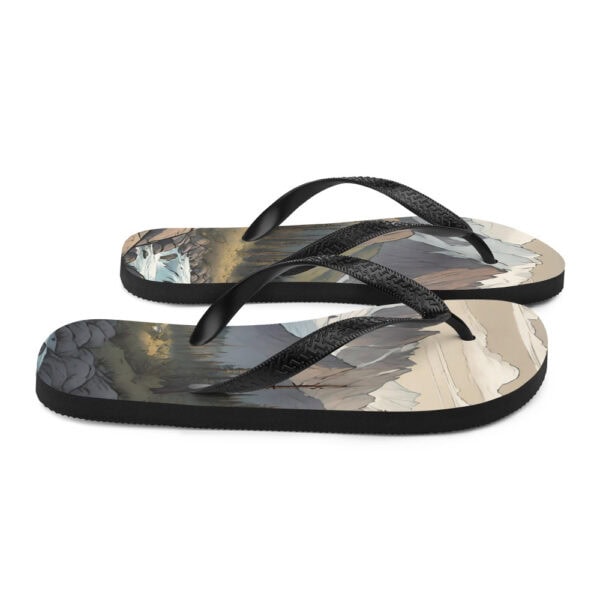 Wrangell-St. Elias National Park Flip-Flops - Image 6