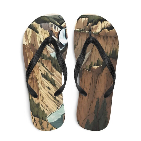 Yellowstone National Park Flip-Flops
