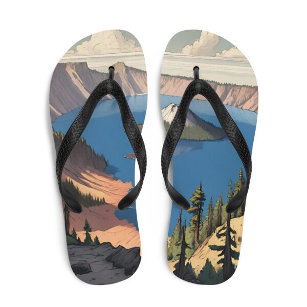 Crater Lake National Park Flip-Flops