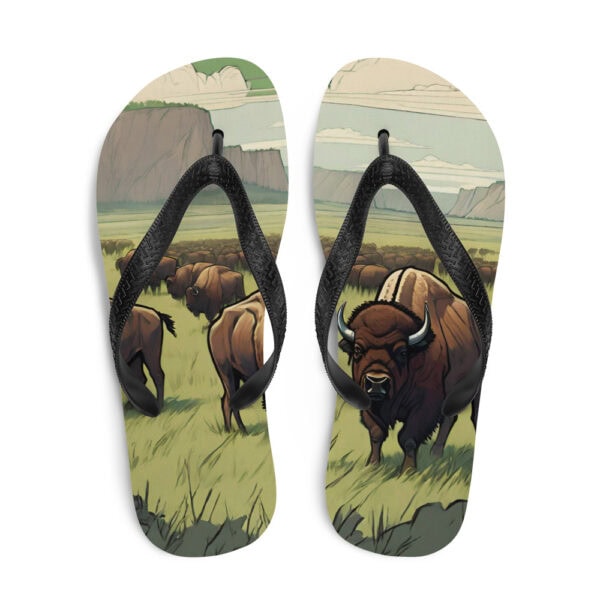 Theodore Roosevelt National Park Flip-Flops
