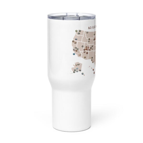 National Parks Map Travel Mug - Image 3