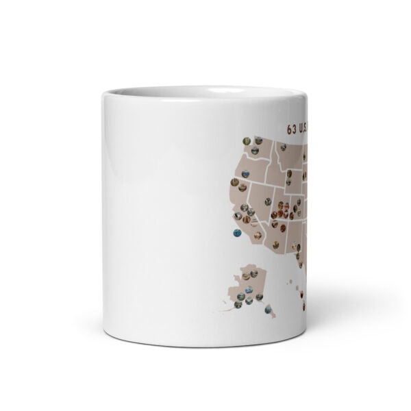 National Parks Map Mug - Image 3