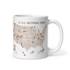 National Parks Map Mug