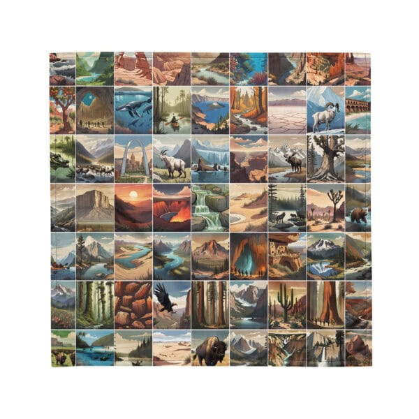 63 National Parks Bandana - Image 3