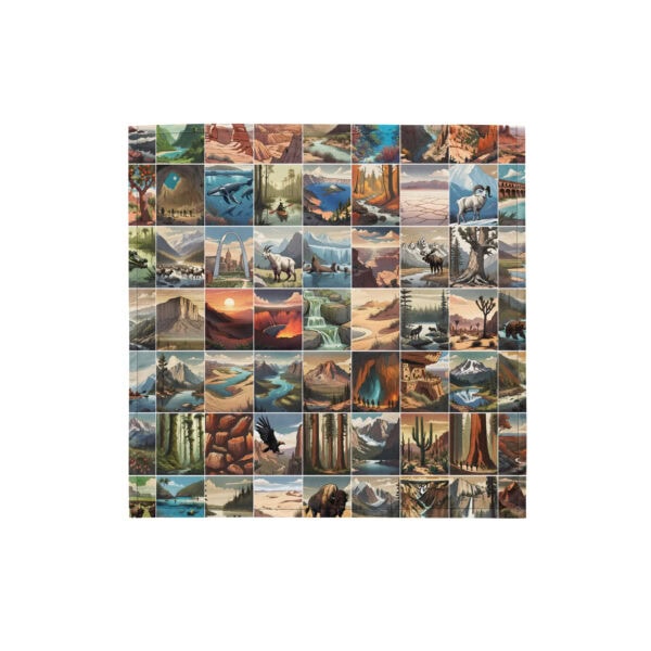 63 National Parks Bandana - Image 2