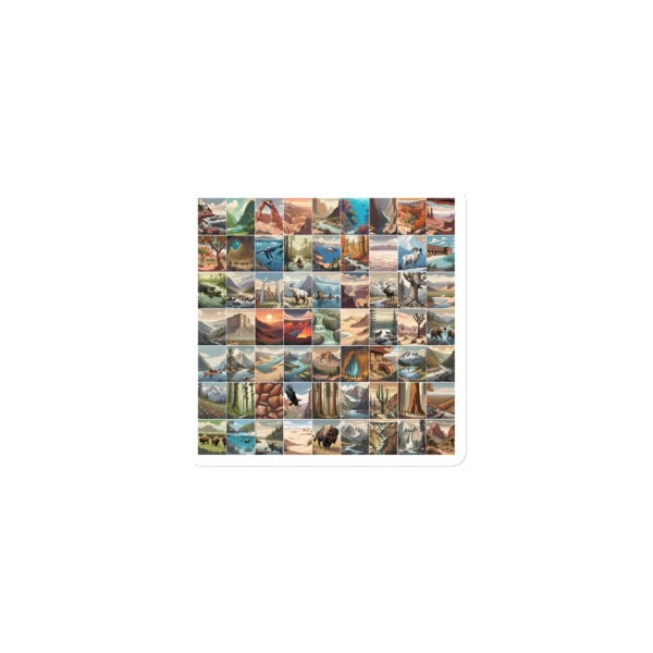 63 National Parks Magnet