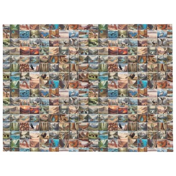 63 National Parks Throw Blanket - Image 2