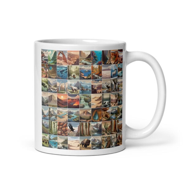 63 National Parks Mug