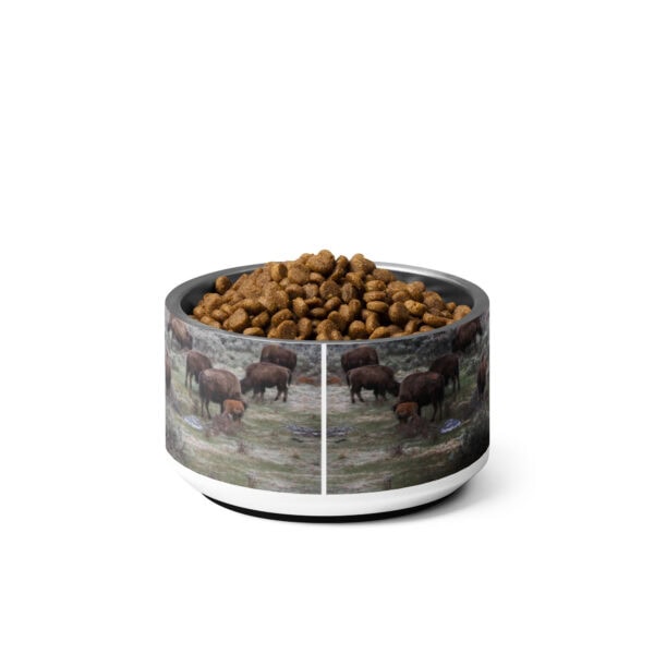 Yellowstone National Park Pet Bowl - Image 2