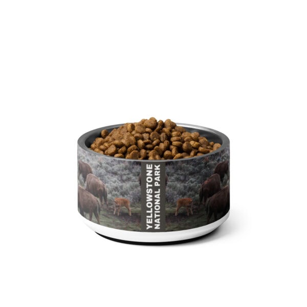 Yellowstone National Park Pet Bowl
