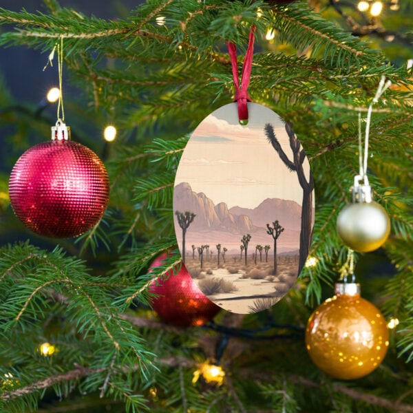 Joshua Tree National Park Wooden Ornament