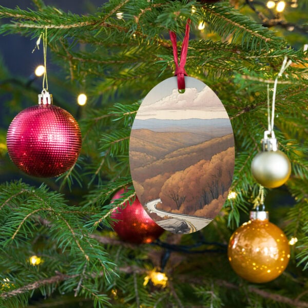 Shenandoah National Park Wooden Ornament